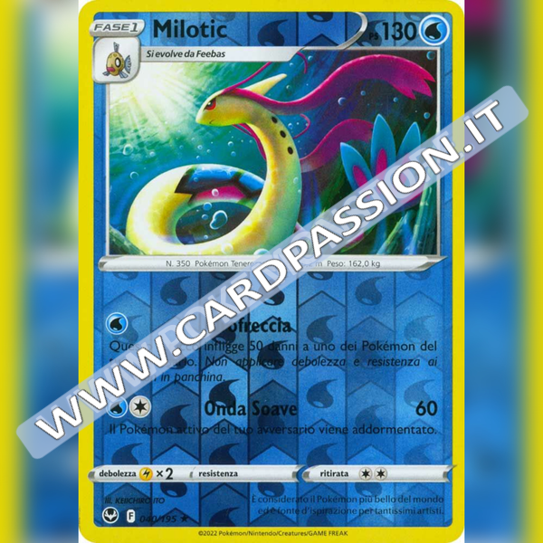 040/195 Milotic Reverse | Tempesta Argentata