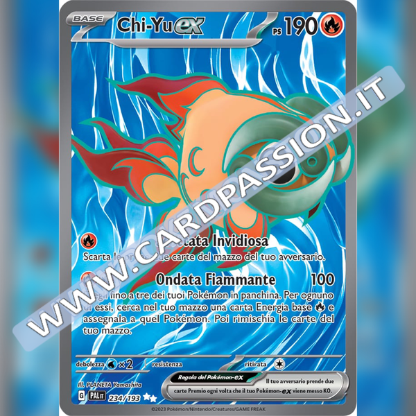 234/193 Chi-Yu ex (Full Art) | Evoluzioni a Paldea