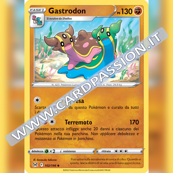 102/196 Gastrodon | Origine Perduta - Card Passion