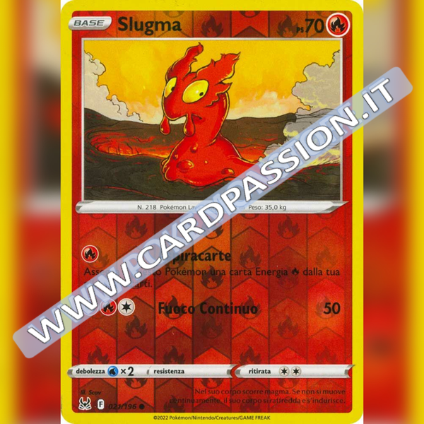 021/196 Slugma Reverse | Origine Perduta - Card Passion