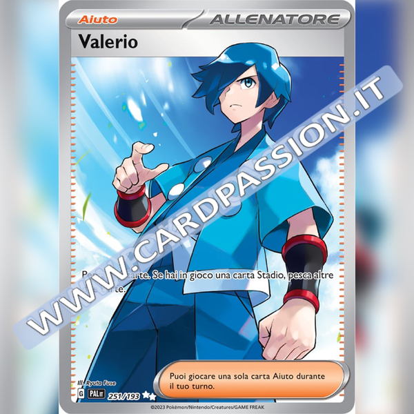 251/193 Valerio (Full Art) | Evoluzioni a Paldea