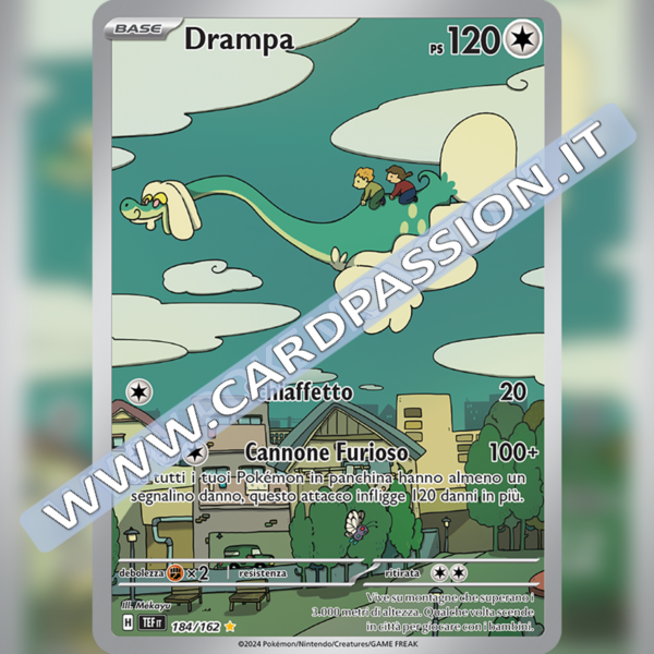 184/162 Drampa Illustrazione Rara | Cronoforze