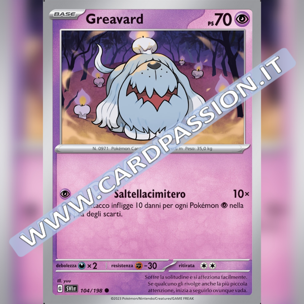 104/198 Greavard | Scarlatto e Violetto