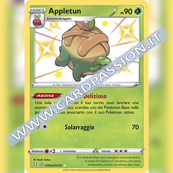 SV014/SV122 Appletun Baby Shiny | Destino Splendente - Card Passion
