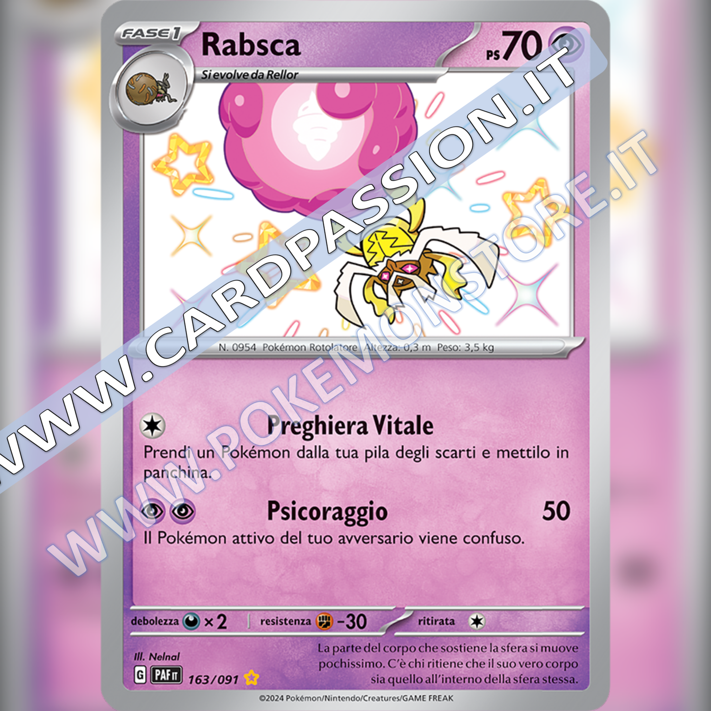163/091 Rabsca Shiny | Destino di Paldea