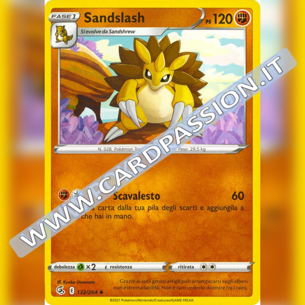132/264 Sandslash | Colpo Fusione - Card Passion