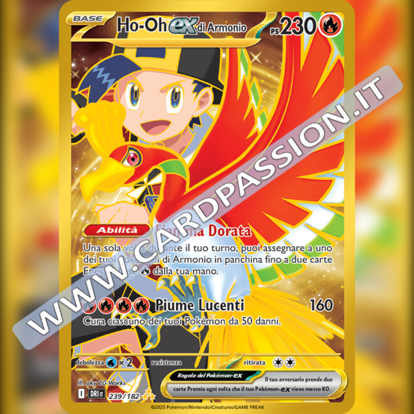 239/182 Ho-Oh-ex di Armonio Gold | Rivali Predestinati