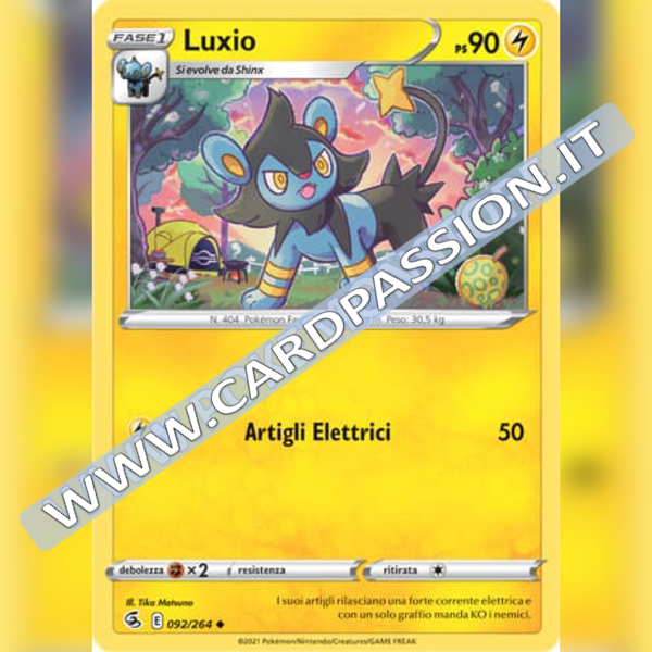 092/264 Luxio | Colpo Fusione - Card Passion