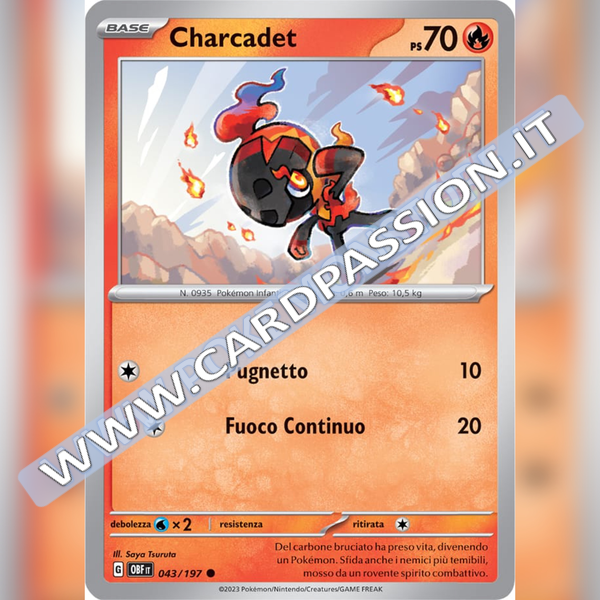 043/197 Charcadet | Ossidiana Infuocata