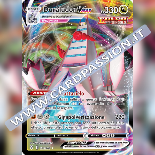 123/203 Duraludon VMax | Evoluzioni Eteree - Card Passion