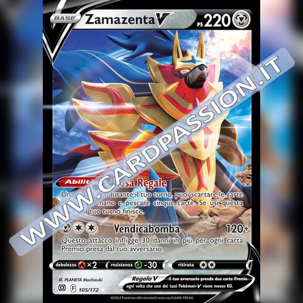 105/172 Zamazenta V | Astri Lucenti - Card Passion