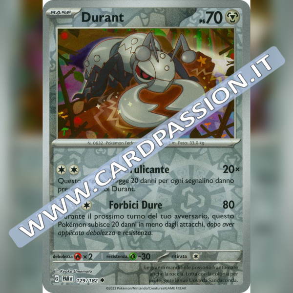 129/182 Durant Reverse | Paradosso Temporale