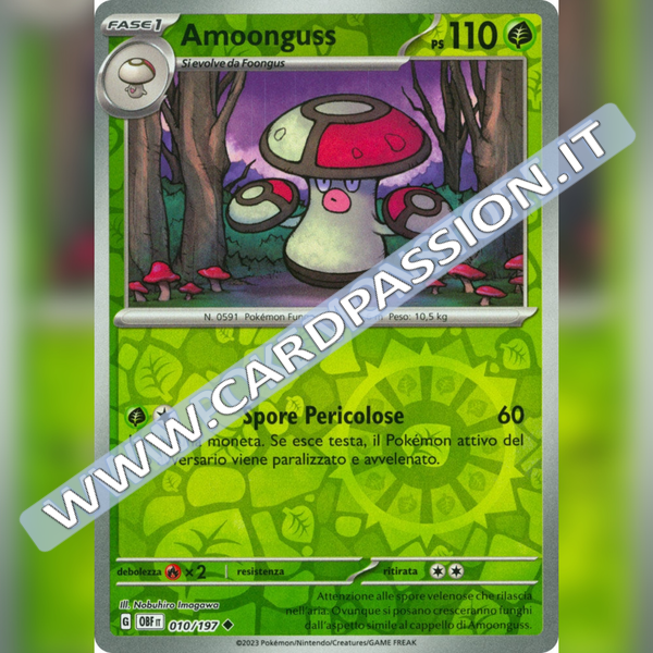 010/197 Amoongus Reverse | Ossidiana Infuocata