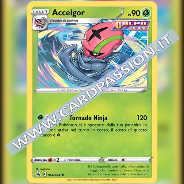 014/264 Accelgor | Colpo fusione - Card Passion