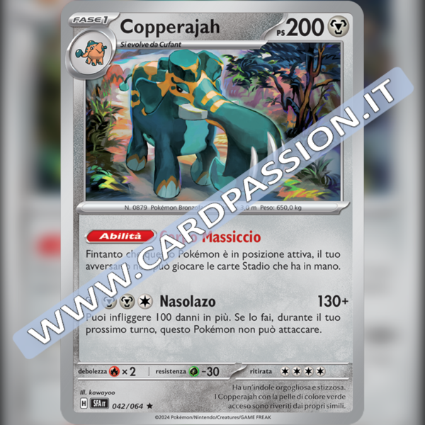 042/064 Copperajah Holo | Segreto Fiabesco