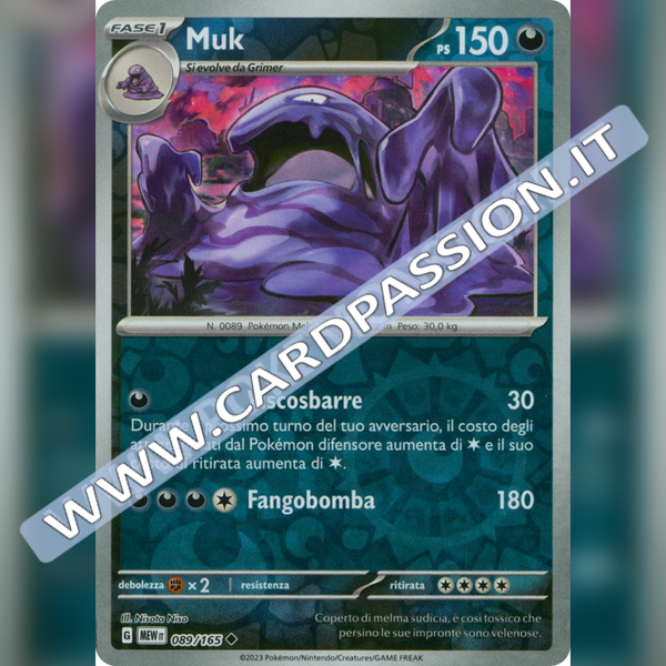089/165 Muk Reverse | Scarlatto e Violetto 151