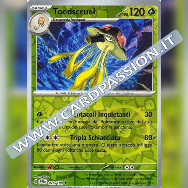 026/198 Toedscruel Reverse | Scarlatto e Violetto