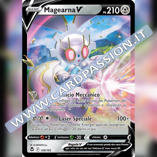 128/195 Magearna V | Tempesta Argentata
