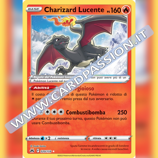020/159 Charizard Lucente | Zenit Regale