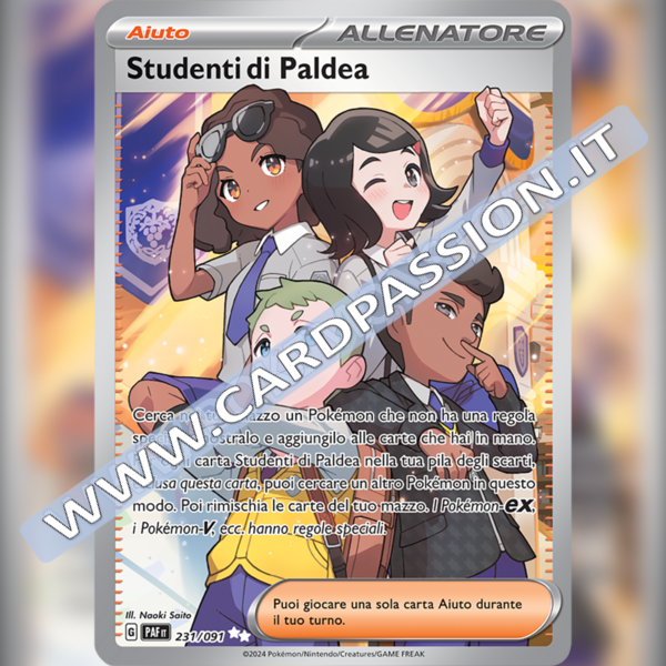 231/091 Studenti di Paldea (Full Art) | Destino di Paldea