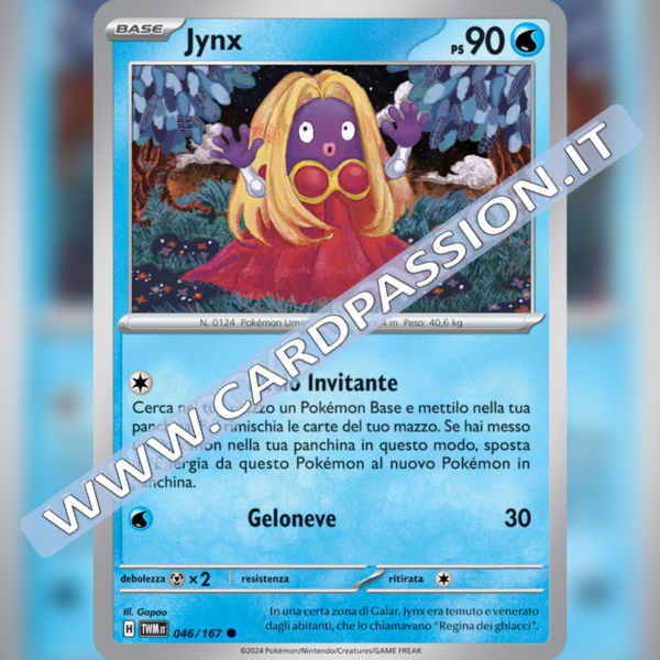 046/167 Jynx | Crepuscolo Mascherato