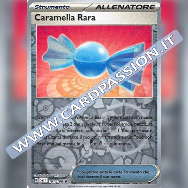 191/198 Caramella Rara Reverse | Scarlatto e Violetto