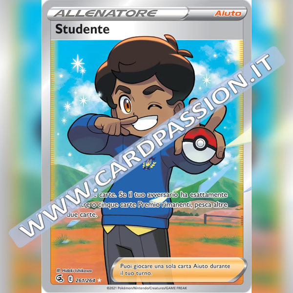 261/264 Studente (Full Art) | Colpo Fusione - Card Passion