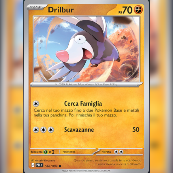 046/084 Drilbur | Buio Pesto