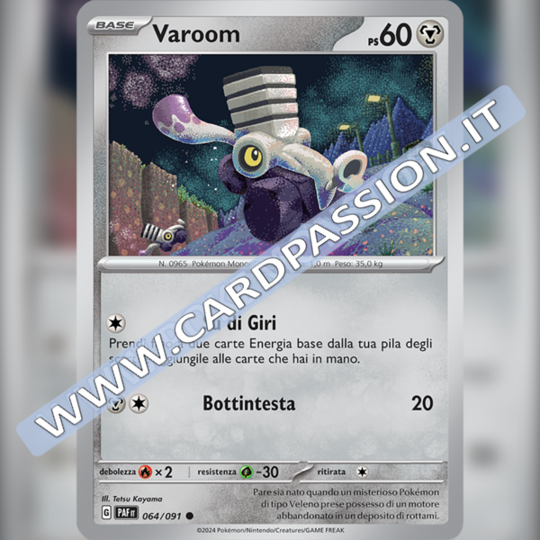 064/091 Varoom | Destino di Paldea