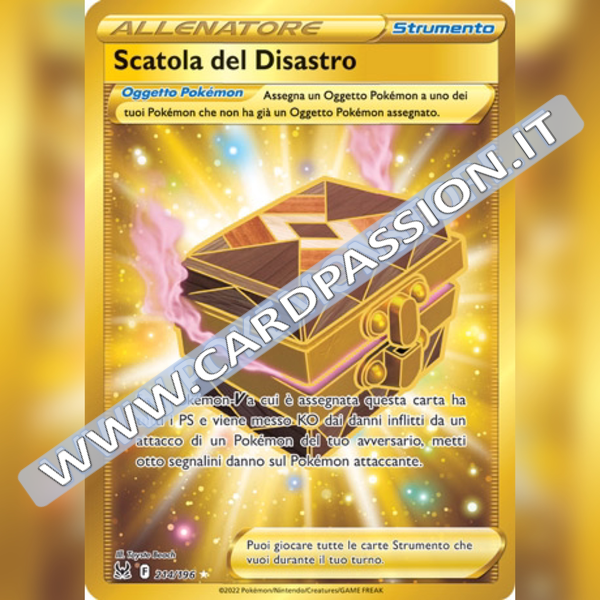 214/196 Scatola del Disastro Gold | Origine Perduta - Card Passion