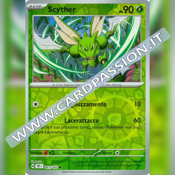001/162 Scyther Reverse | Cronoforze