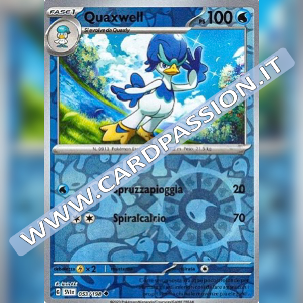053/198 Qaxwell Reverse | Scarlatto e Violetto