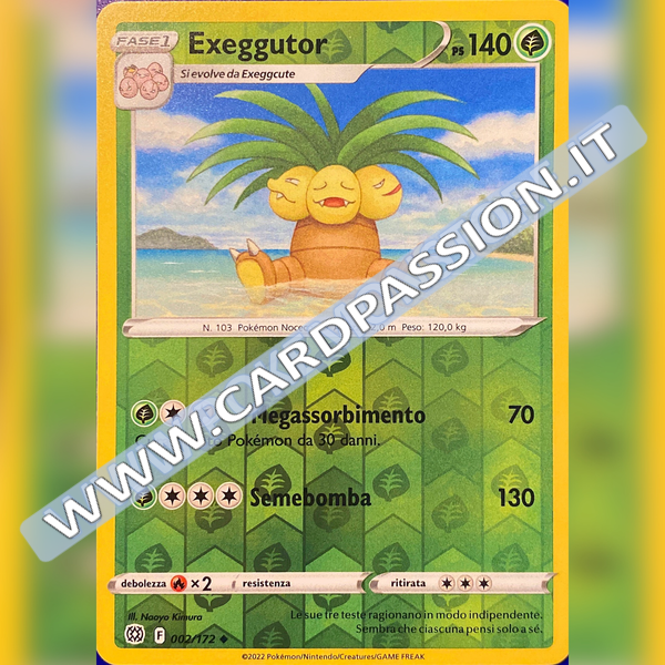 002/172 Exeggutor Reverse | Astri Lucenti - Card Passion