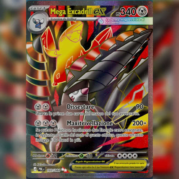 103/084 Mega Excadrill-ex (FA) | Buio Pesto