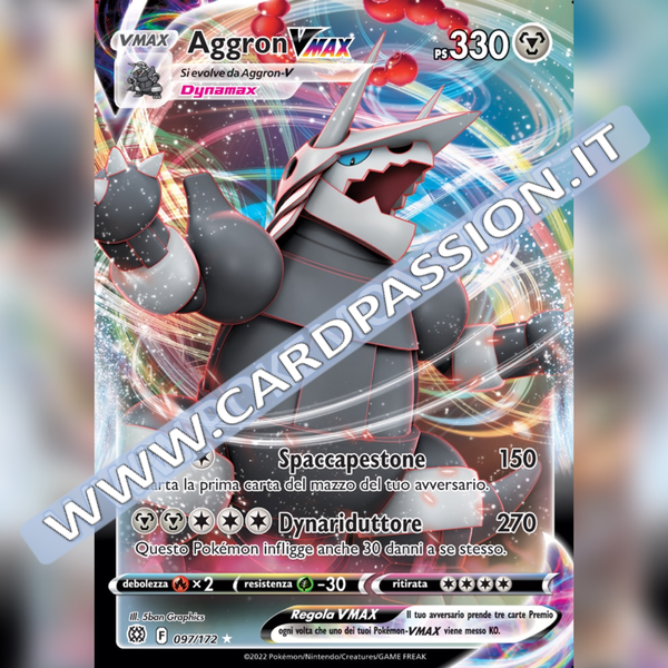 097/172 Aggron VMax | Astri Lucenti - Card Passion