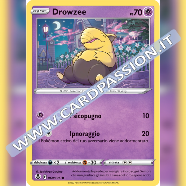 060/195 Drowzee | Tempesta Argentata