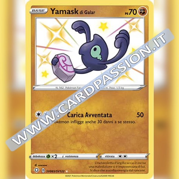 SV065/SV122 Yamask Di Galar Baby Shiny | Destino Splendente - Card Passion