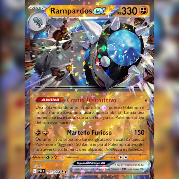 045/084 Rampardos-ex | Buio Pesto