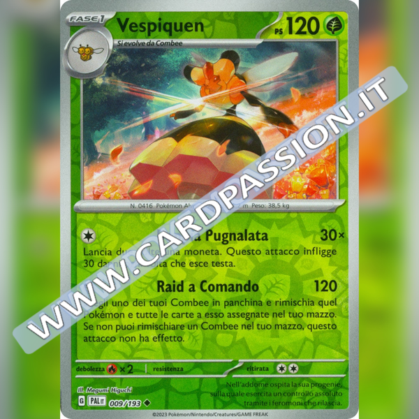 009/193 Vespiqueen Reverse | Evoluzioni a Paldea