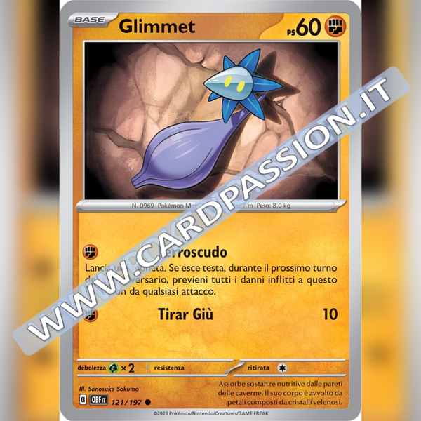 121/197 Glimmet | Ossidiana Infuocata