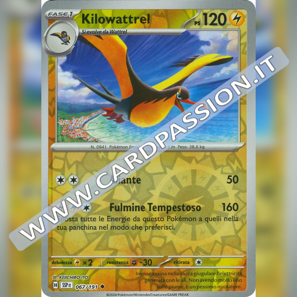 067/191 Kilowattrel Reverse | Scintille Folgoranti