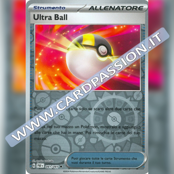 091/091 Ultra Ball Reverse | Destino di Paldea