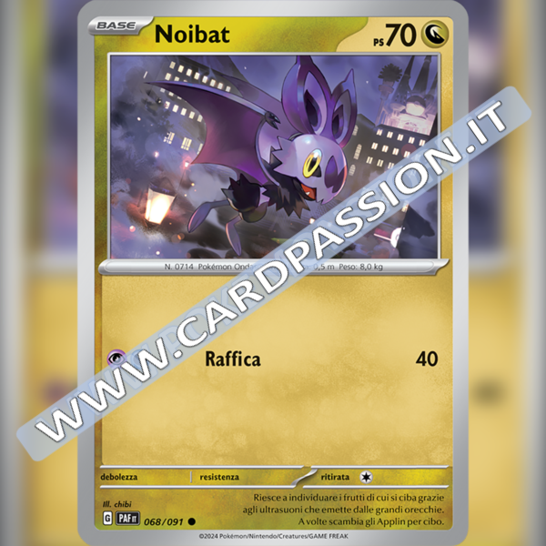 068/091 Noibat | Destino di Paldea