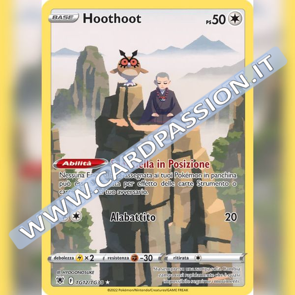 TG12/TG30 Hoothoot | Lucentezza Siderale - Card Passion