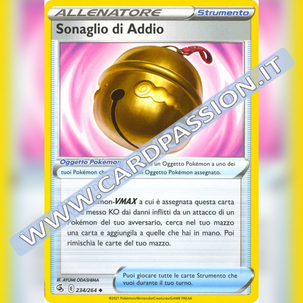 234/264 Sonaglio di Addio | Colpo Fusione - Card Passion