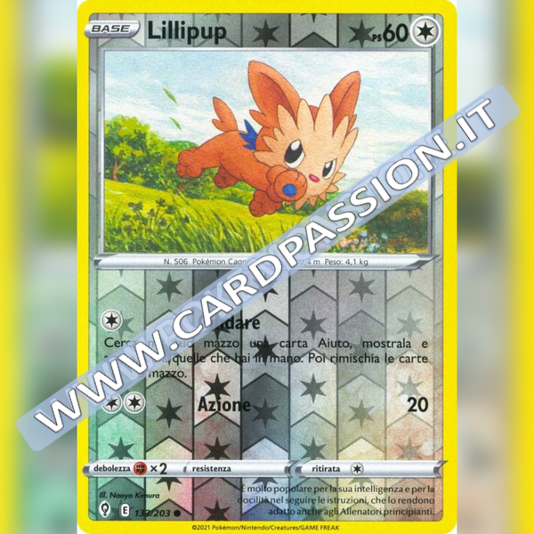 133/203 Lillipup Reverse | Evoluzioni Eteree - Card Passion