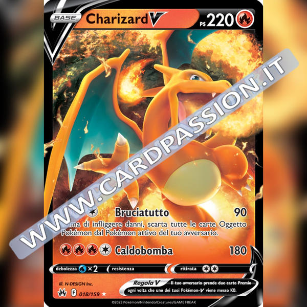 018/159 Charizard V | Zenit Regale