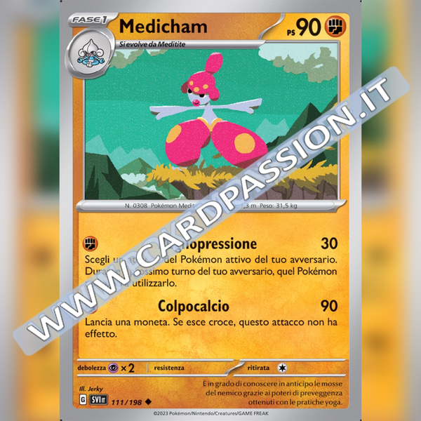 111/198 Medicham | Scarlatto e Violetto