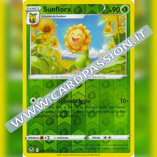 006/195 Sunflora Reverse | Tempesta Argentata