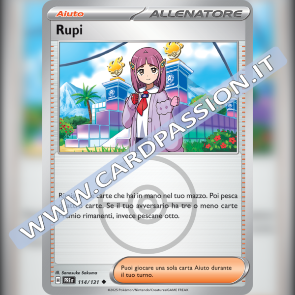 114/131 Rupi Poke Ball Reverse | Evoluzioni Prismatiche
